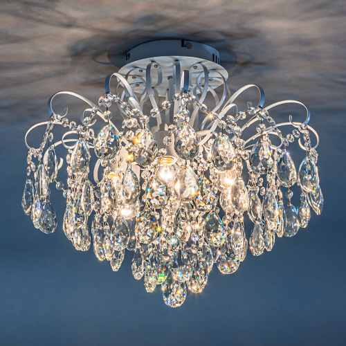 Потолочный светильник Escada 1121/6PL E27*60W White/Silver фото 4