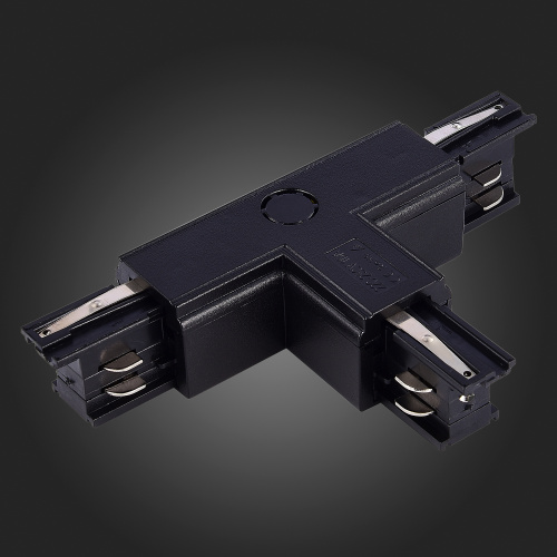 ST030.409.16R1 Т-образный токоподвод правый 1 для трехфазного шинопровода ST-Luce Черный TRACE фото 3