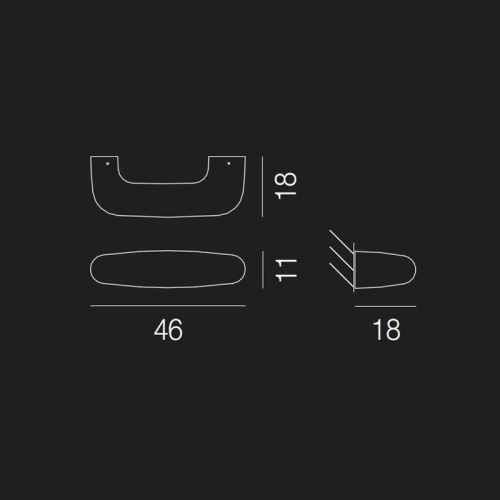 Настенный светильник AP DOS G NE CR фото 2