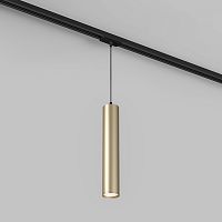 DK6210-BG Трековый светильник IP 20, 15 Вт, GU10, матовое золото с черным, алюминий