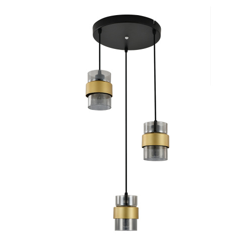 Подвесной светильник Escada 1139/3S E14*40W Black/Gold фото 2
