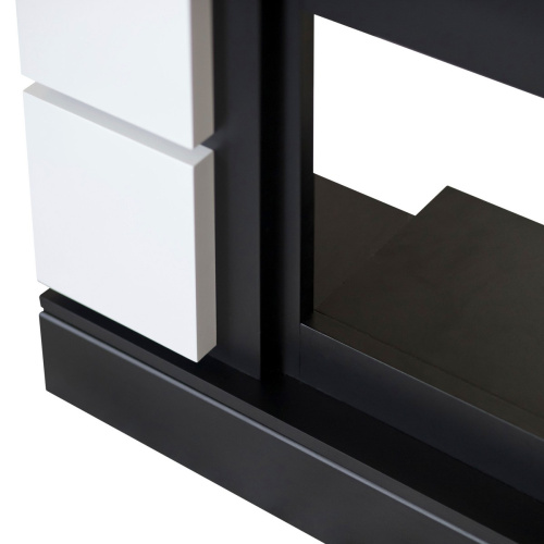 Электрокамин RealFlame Denver 60 BLM черный с очагом Saphir 60 фото 5