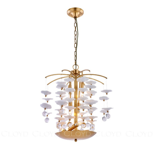 Люстра Cloyd EFIOPIA C8 / Ø59 см - латунь (арт.11452)