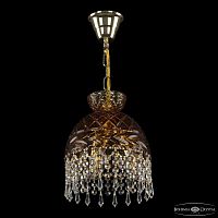 Подвесной светильник 5478/22 G Amber/M-1F Drops Bohemia Ivele Crystal (Богемия Ивеле Кристалл)