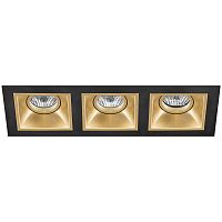 Комплект из светильников и рамки Lightstar Domino Quadro (214537+214503+214503+214503) D537030303