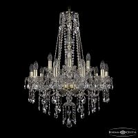 Люстра хрустальная 1415/10+5/220/h-86 G