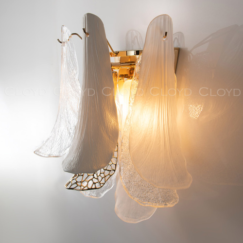 Бра Cloyd WASABI W3 / выс. 39 см - керамика - золото (арт.20407) фото 3