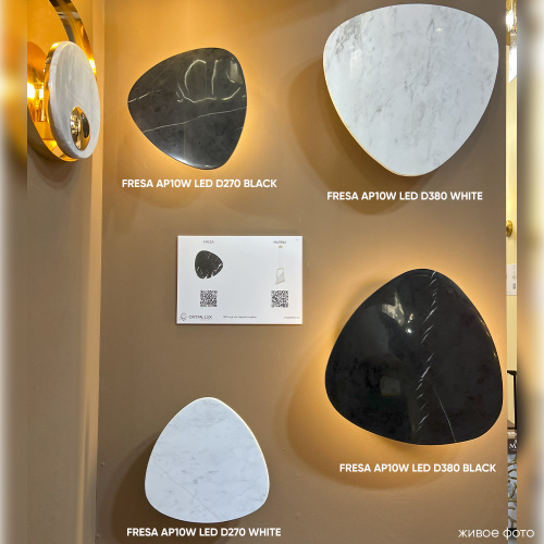 Бра Crystal Lux FRESA AP10W LED D380WHITE фото 3