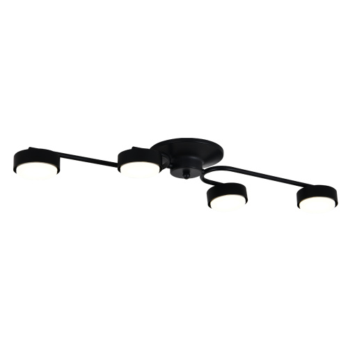Потолочный светильник 100007/4C GX53*15W Black Потолочный светильник 100007/4C GX53*15W Black
