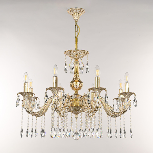 Люстра с хрустальными подвесками AL79101/8/250 A GW Bohemia Ivele Crystal (Богемия Ивеле Кристалл) фото 8 Люстра с хрустальными подвесками AL79101/8/250 A GW Bohemia Ivele Crystal (Богемия Ивеле Кристалл) фото 8