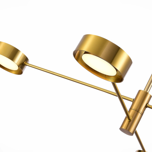 SL6504.302.04 Светильник потолочный ST-Luce Латунь/Латунь LED 4*5W 3000K VICO фото 2