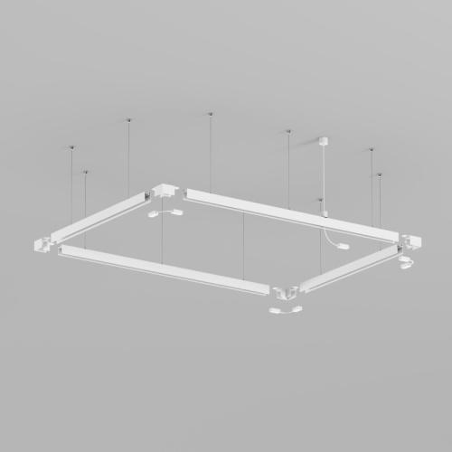 TR2127-WH Механический подвес для трека SMART BASE, IP20, 5м, белый, алюминий фото 2