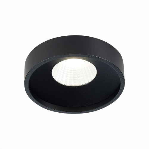 ST751.438.10 Св-к встр. Черный LED 1*10W 3000K 750Lm Ra>90 38° IP20 D100xH75 170-240V Встраиваемые светильники фото 3