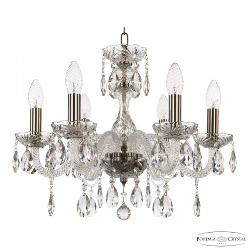 Люстра хрустальная 117/6/165 Pa Bohemia Ivele Crystal (Богемия Ивеле Кристалл)