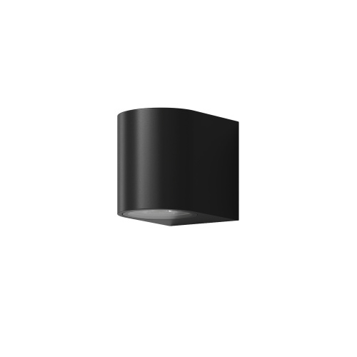 DK9790-BK Настенный уличный светильник NARVIK, IP44, GU10 LED, до 15 Вт, черный, алюминий фото 2