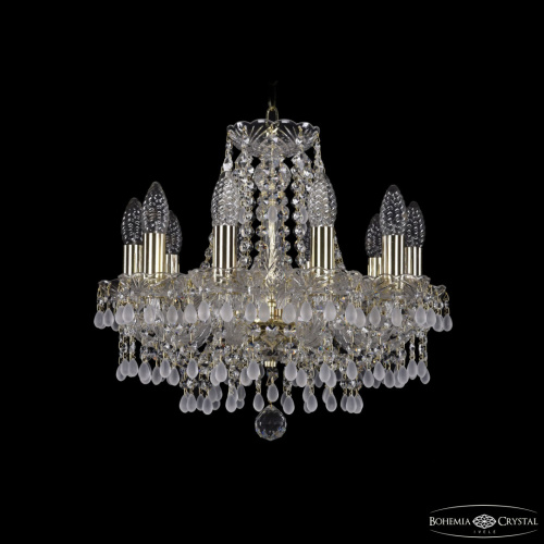 Люстра хрустальная 1410/10/141 G V0300 Bohemia Ivele Crystal (Богемия Ивеле Кристалл)