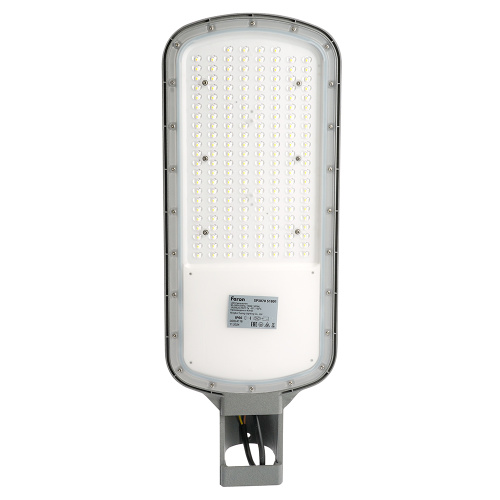 Светодиодный уличный консольный светильник Feron SP3070 120W 5000K AC90-300V, серый Светодиодный уличный консольный светильник Feron SP3070 120W 5000K AC90-300V, серый