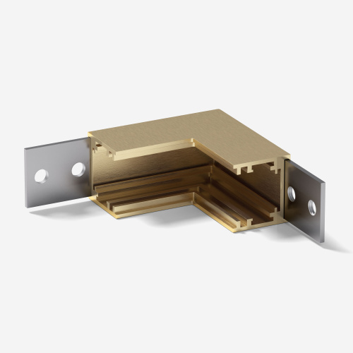 Brass Line Коннектор угловой внутренний для накладного шинопровода латунь 85225/00 фото 4