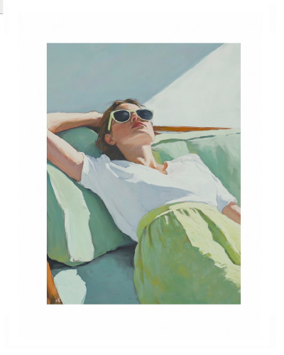 Интерьерная картина "Poolside Lounger" фото 4