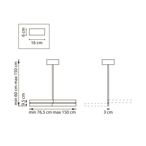 Люстра потолочная Dive Lightstar 740147 фото 3