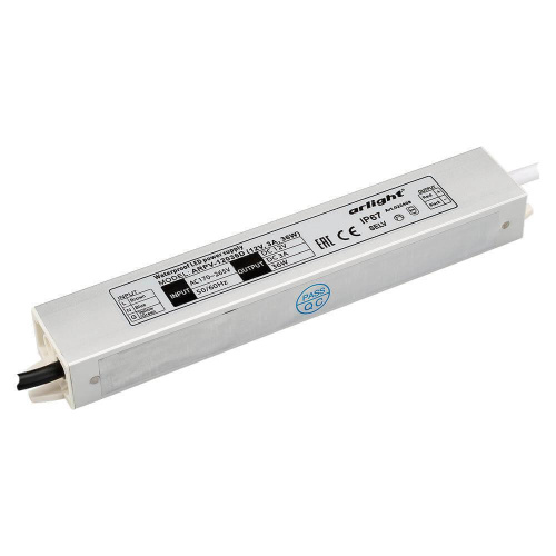 Блок питания Arlight ARPV-36D 12V 36W IP67 3A 022408 Блок питания Arlight ARPV-36D 12V 36W IP67 3A 022408