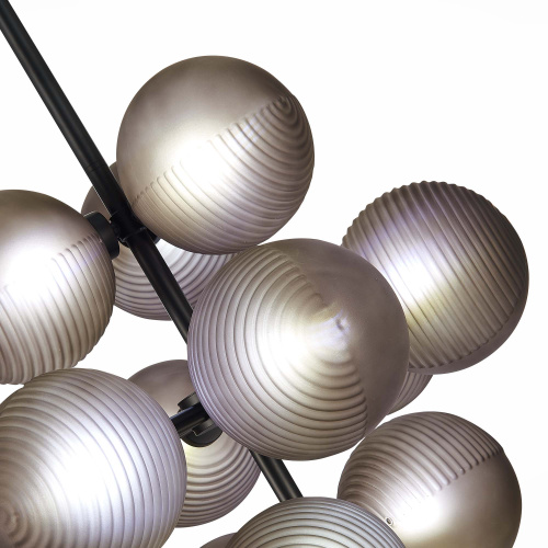 SL1184.403.13 Люстра подвесная ST-Luce Черный/Дымчатый G9 13*5W TODO фото 4