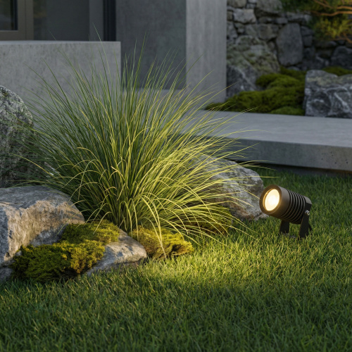Ландшафтный поворотный светильник Landscape LED 3000K черный IP54 043 FL LED черный фото 3
