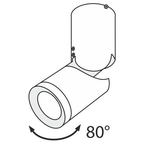 Потолочный светильник Technical C019CW-01W фото 5