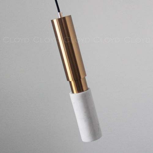 Подвесной светильник Cloyd SEQUEL P1 / латунь - бел.мрамор (арт.11061) фото 2