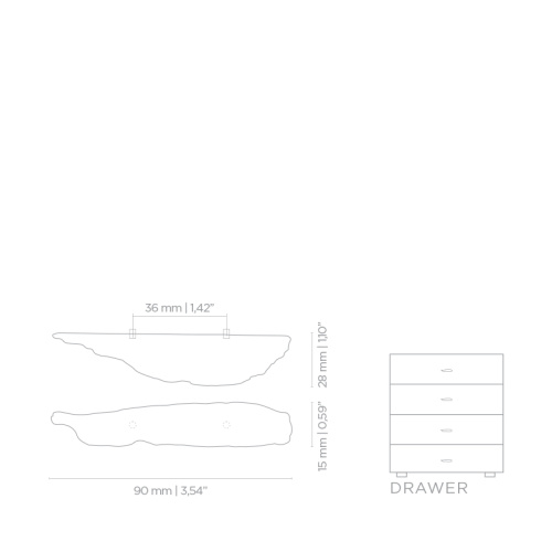 Ручка-кнопка Kesya Polished Brass фото 4