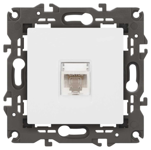 Розетка ЭРА Elegance 14-3107-01М RJ45, белый матовый Б0065763