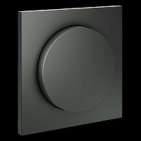 Накладка для светорегулятора поворотно-нажимного S70 (титан) Voltum VLS002006