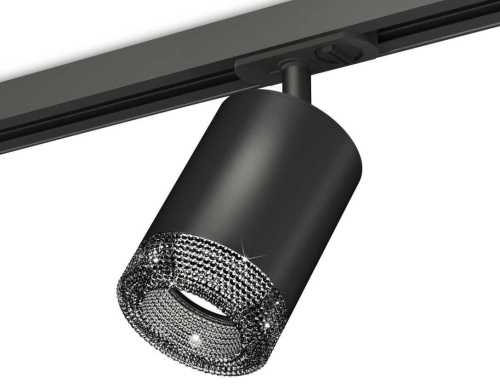 Комплект трекового светильника Ambrella light Track System XT7422010 SBK/BK черный песок/тонированный (A2537, C7422, N7192)