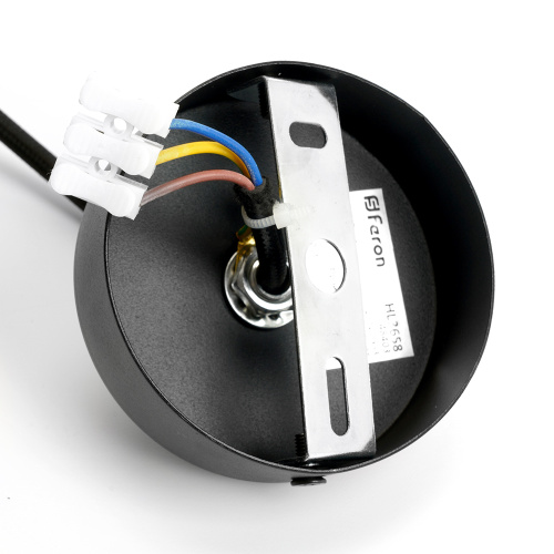 Светильник потолочный Feron HL3658 Barrel ECHO levitation  12W, 230V, GX53, чёрный, с  антибликовой сеточкой, на подвесе 1,7 м фото 9
