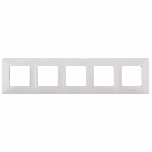 Рамка 5-постовая ЭРА Elegance 14-5005-01 Б0034405