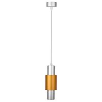Подвесной светильник Escada 20037SMP/01 LED 7+3+3W 4000K серебро/золото