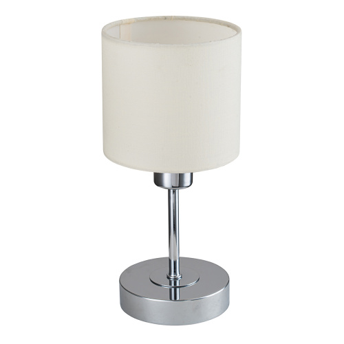 Настольный светильник Escada 1109/1 E14*40W Chrome/Beige фото 4