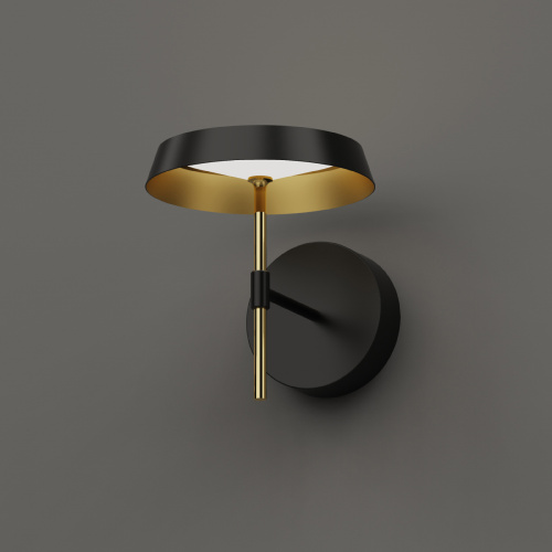 Настенный светильник MB18001061-1A  black/gold фото 2