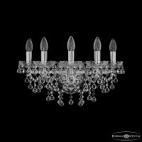Бра хрустальные 1409B/5/160 Ni Bohemia Ivele Crystal (Богемия Ивеле Кристалл)