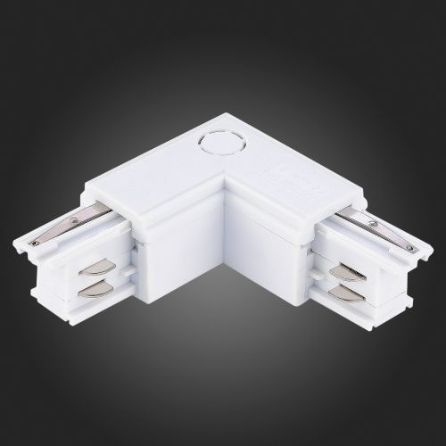 ST030.509.15L Угловой токоподвод левый для трехфазного шинопровода ST-Luce Белый TRACE фото 3