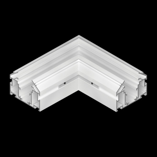 Соединитель для трека UNO под гарпун горизонтальный угловой Lightstar Uno Pro 509406 фото 3