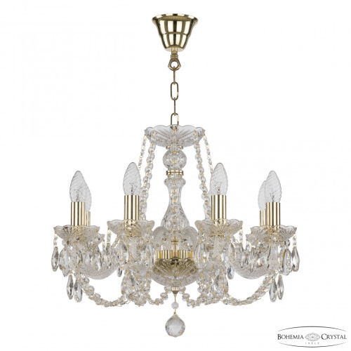 Люстра хрустальная 101/8/165 G Bohemia Ivele Crystal (Богемия Ивеле Кристалл)
