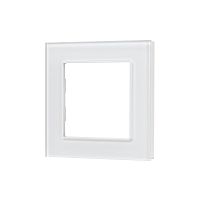 Рамка стеклянная FRM-GLARE-GS-1-WH Arlight 043786