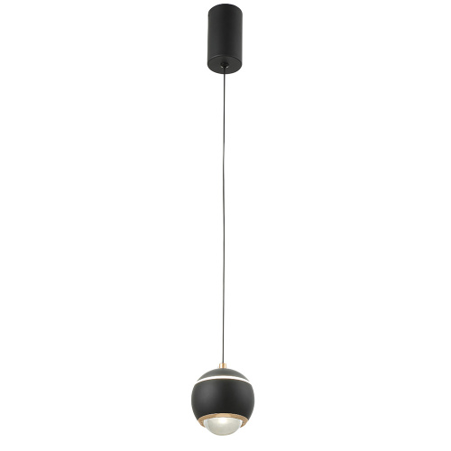Светильник подвесной Crystal Lux CARO SP LED BLACK фото 4