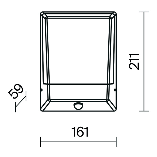Уличный настенный светильник Outdoor O448WL-L9GF3KSR фото 4
