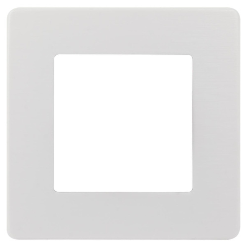 Рамка 1-постовая ЭРА 12 сатин белый 12-5101-01 Б0052499