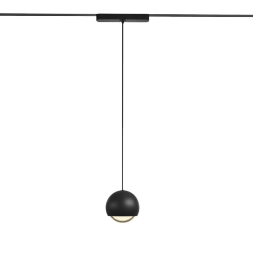 DK5316-BK Светильник для трека Air, серия Hang 3000 со светодиодом, ?80*76мм, 48V DC, 5W, RA?95, 120°, 3000K, IP20, черный, алюминий фото 4