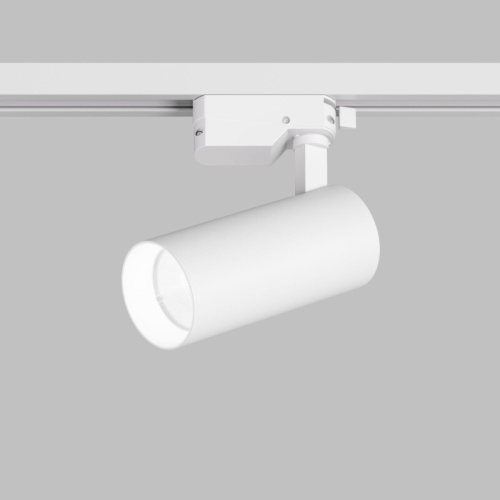 DK6452-WH Трековый светильник SOLID KOPER, 135мм, d60, 220V, LED 4000K, 15W, IP20, белый, алюминий фото 2