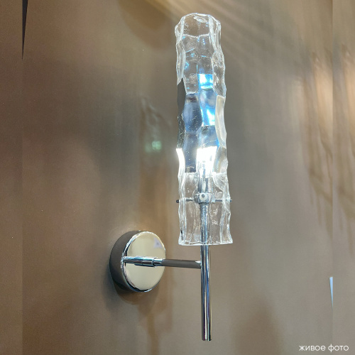 Бра Crystal Lux PRIMAVERA AP1 CHROME фото 2