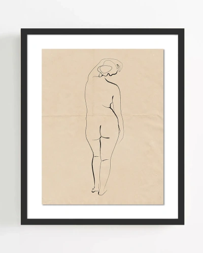 Интерьерный постер "Nude"